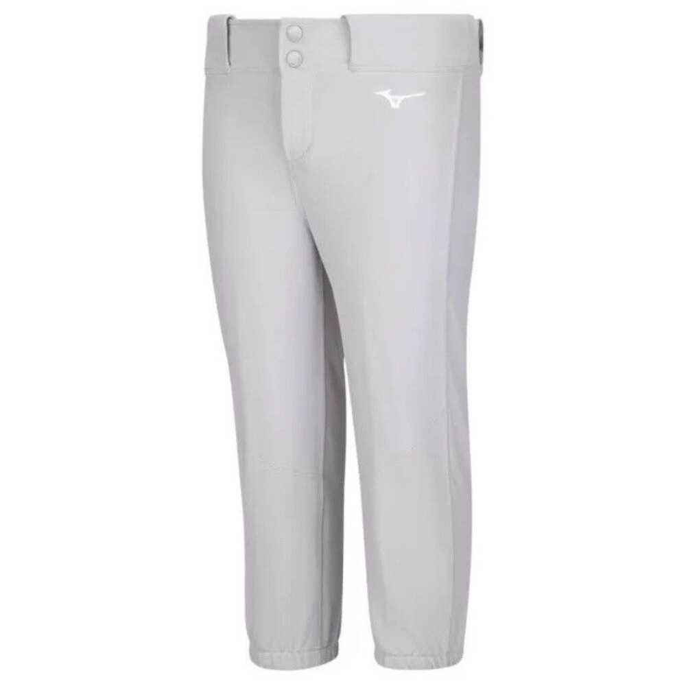 Mizuno / Softball Pants / Gray / Girl Size Medium